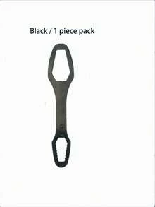 (1pc Black) / (1pc Silver) / (2pcs Black + Silver) Multi-Functional Portable Universal Wrench 8-22mm, Double-Ended Wrench, Self-Locking Wrench, Suitable For Outdoor Camping, Cycling, Household Repair, Multifunctional Wrench (Some Accessories In Random Color) - Multicolor - View 12