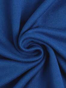 Women's Casual Y2K Style Cute Cat Graphic Contrast Color Raglan Sleeve Round Neck Short Sleeve T-Shirt Summer - Blue - View 3