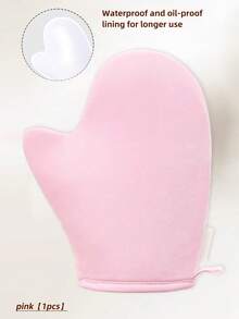 3 Pieces Reusable Body Face Self Tanning Mitts Double Sided Lotion Applicator Tanning Mitts Washable, Reusable Body And Face Self Tanning Mitts, Double Sided Lotion Applicator Mitts, Washable Tanning Mitts For Body Care Spa Oiling - With Thumb And Velvet Lining, Tanning And Sunscreen Application Mitts - Multicolor - View 13