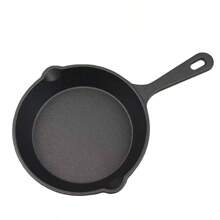 Cast Iron Frying Pans In Multiple Sizes, Nonstick Cookware With Superior Heat Retention, Ergonomic Handle Design, Suitable For Grilling, Baking, Frying, Dishwasher Friendly, For Indoor And Outdoor Cooking