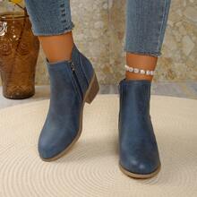 Quilted Patchwork Vintage Bohemian Hollow-Out Chunky Heel Patchwork Sandals, Suitable For Office, Outdoor, Wedding, Spring/Autumn