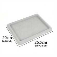 1pc Gray String Necklace Design Disk Bead Board Bracelet Bead Beading Appliance For DIY Jewelry Making Bracelet Necklace Beading Organizer Tray Design Craft Measuring Tool Accessories