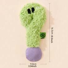 1pc Creative Pet Plush Doll Icon Series Self-Entertainment Chew Resistant Teething Doll For Dogs