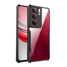 Ốp điện thoại Realme C75 Duty trong suốt chống sốc cho Realme C75 Ốp điện thoại Realme C75 + Phim gốm + Phim gốm mềm - màu đen - Xem 4