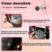 Kit Premium Oso de Rosas + Varios Regalos Sorpresa para Novias - Regalo Romántico de San Valentín o Aniversario con LED, Collar de 100 Idiomas y Decoración Única - Día de San Valentín rojo - Ver 6