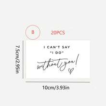 For 60ml-Bridesmaid Proposal Mini Champagne Labels - Set Of 10/20 - Will You Be My Bridesmaid Box Gift Idea - I Can't Say "I Do" Without You - Multicolor - View 14