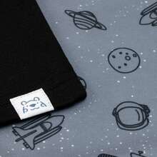 Harry Bear Outer Space Pyjamas | Boys Rocket Ship Pyjamas | Boys Alien PJs Set | Official Merchandise - Grey - View 5