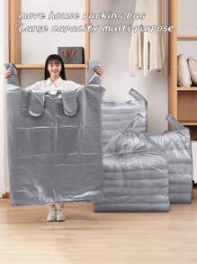 1 pezzo/2 pezzi Borsa portatile per contenere piumoni e coperte di grandi dimensioni, organizer pieghevole a forma di papera per vestiti, perfetto cestino per riporre piumoni, vestiti, giocattoli e altro, ideale per camera da letto, dormitorio, traslochi