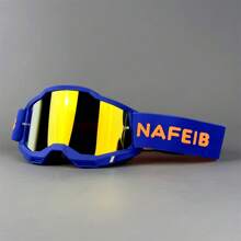 Óculos de Proteção Náfeib Resistentes a Vento e Areia para Motocross, Motocicletas de Terra, Esqui, Corrida e Esportes de Inverno Ao Ar Livre - Óculos Decorativos e Estilosos, Perfeitos para Presentes de Férias na Praia, Ao Ar Livre e Viagens