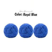 3 Skeins 100% Acrylic Softer Yarn Total 75 Grams 4ply Blended Milk Cotton Like Yarn For Hand Knitting DIY Projects