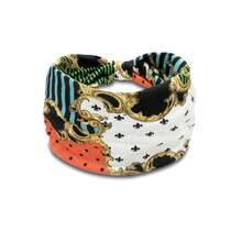 Women Fashion Hair Accessories Headband With Printed Pattern, Comfortable Anti-Slip Sports Hairband, Knotted Decor Headscarf, Elegant Hair Ornament - Multicolor - View 16