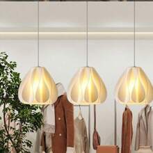 Leishizhiguan Lampadario moderno e minimalista a 3 dimensioni con stampe floreali, arredamento creativo per vetrina, adatto per soggiorno, camera da letto, sala da pranzo, bar