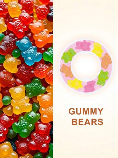 1pc Round Juice Drink Flavor Pod, 0 Sugar 0 Calorie Flavor Ring, Suitable For Plastic Water Bottles, Sports Cups, Household Cups, Sports Cup Accessories