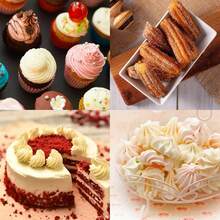 Churro Piping Tip,Piping Tips For Eclair,Open Star Pastry Tip Large For Piping,9FT Icing Tips - Silver - View 6