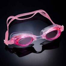1pc Swimming Goggles, A Must-Have For Summer Swimming Teams, Are Adjustable And Available In Multiple Colors. They Are High-Definition Transparent Swimming Goggles Suitable For Both Men And Women