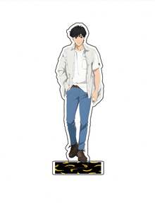 1 Stück 15cm Acryl Ständer "Banana Fish" - Ash Lynx & Eiji Okumura exquisite Personenmodelle, Tisch- und Heimdekoration, ideal als Geschenk zum Opferfest, perfektes Abschlussgeschenk für Freunde und Fans - Verschiedenfarbig - Übersicht 10