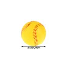 High-Quality Handmade Baseball, PVC Shell Rubber Lining Soft Baseball Softball Safety Training Practice Bat