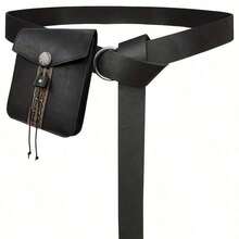 2pcs/1pc Medieval Viking Style Waist Belt And Small Pouch, Suitable For LARP, Renaissance Fair, Halloween And Renaissance - Multicolor - View 15