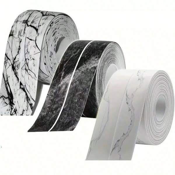 3.2M Mold-Proof Decorative Trim Tape For Kitchen, Bathroom, Toilet, Sink, Wall Corner, Waterproof, Oil-Resistant Stove Countertopbathroom Decor Summer Back To School