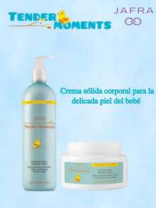 Crema solida corporal para la piel delicada del bebé, TENDER MOMENTS - Blanco - Ver 1