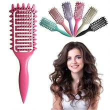 Cepillo definidor de rizos, cepillo para cabello rizado, cepillo de estilo para definir rizos, para peinar y dar forma a los rizos en todos los estilos de cabello para reducir el jalón, cepillo de cabello, peine, herramientas de cabello, productos y accesorios de cabello para barbería, salón de belleza y viaje