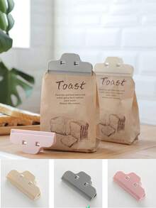 1/3 piezas Pinzas para bolsas de patatas fritas de la cocina, pinzas para sellar bolsas de aperitivos, pinzas para bolsas de almacenamiento de alimentos, pinzas de plástico herméticas - Multicolor - Ver 3