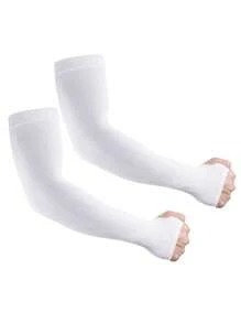 4pairs/1Pair Sun Protection Cooling Arm Sleeves For Men &Women,Compression Sleeves For Football, Golf & Volleyball Sunscreen Arm Cover For Sports