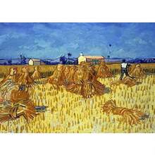 1 件无框艺术墙贴海报著名印象派画家文森特梵高艺术海报帆布油画向日葵麦田墙贴房间家居装饰无框 - 彩色 - 查看 37