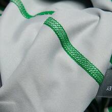 Adidas 女士运动紧身裤瑜伽裤（带抽绳）HG6884 - 綠/淺青灰 - 查看 6