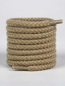 New Round Solid Color Versatile Shoelaces, Colorful Rope Laces For Sports Shoes Replacement