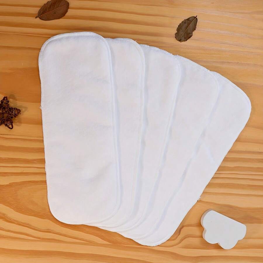 Microfiber Inserts Baby Reusable Nappy Insert For Washable Cloth Diaper Baby Shower Family Decorations Gifts
