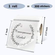 2" (50mm) runde mehrfarbige Thermoaufkleber 600 Stück/Rolle wasserdicht selbstklebende Kreis-Etiketten für Einzelhandelspreise/Lebensmittelverpackungen/Logistik, sofort bedruckbare, lichtechte Barcode-Aufkleber