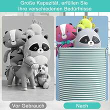 1pc Foldable Clothing Storage Bucket Dirty Clothes Hamper Moving Packaging Storage Bag Clothes Toys Storage Bin Thickened Non-Woven Fabric