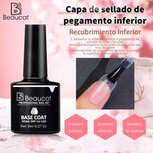 Kit Para De Uñas Polygel Completo Acrilicas Beaucat 21 Pcs - Rosa Fucsia - Ver 3
