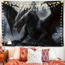 1 Pc Bohemian Tapestry Wall Hanging, Beige White Floral Tapestry With Dotted Daisy Medallion Print Bedroom Boho Hippie Home Decor Rama Decoration Rama Gifts Birthday Graduation