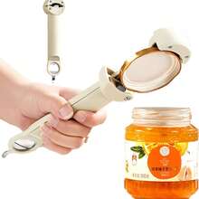 1 Stück Mehrzweck-Flaschenöffner, magnetischer Dosenöffner, Glas-Deckel-Entferner, Bier-Flaschenöffner