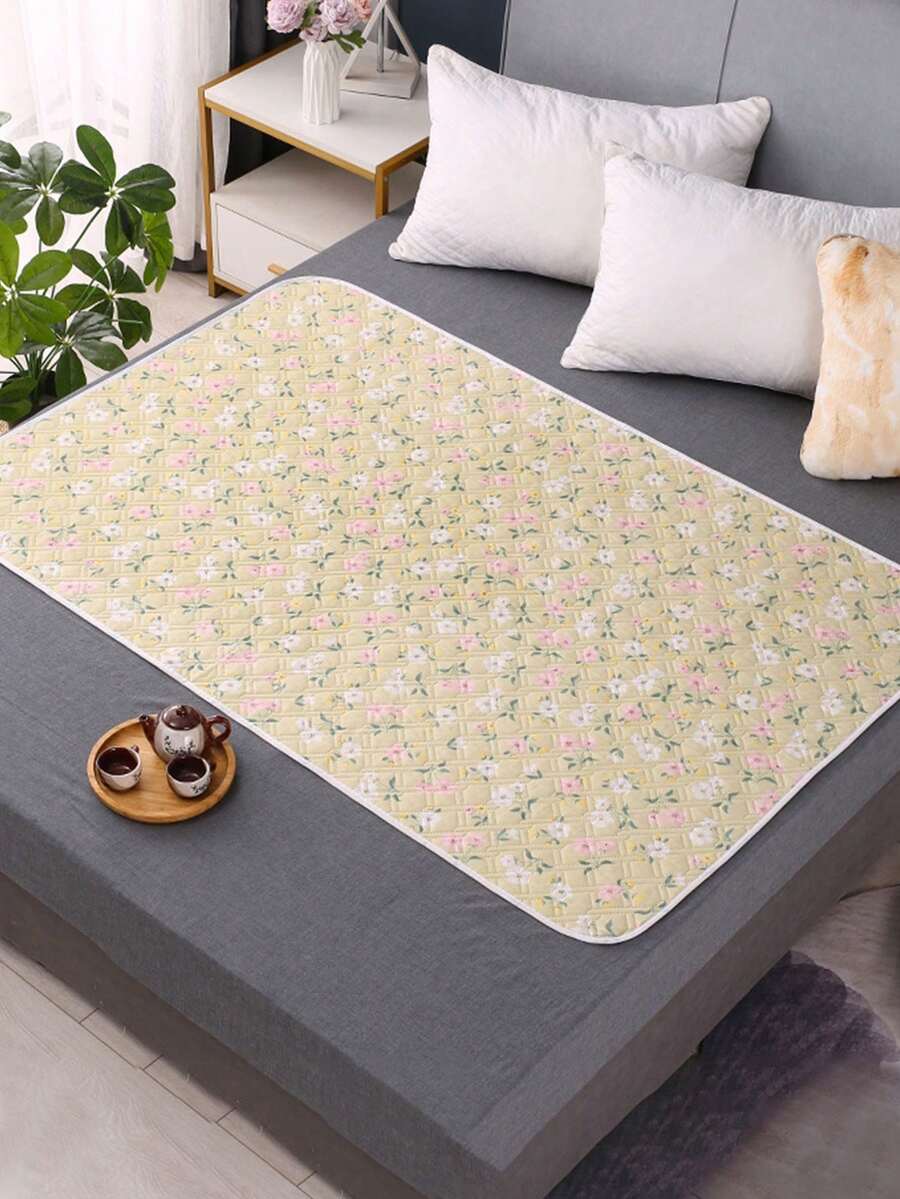 Reusable Waterproof Changing Pad, Anti-Slip Absorbent Nursing Mat, Suitable For Incontinence, Menstruation, All Seasons, Waterproof Menstrual Pad, Waterproof Washable Mattress Pad, Mattress Protector, Suitable For Women During Menstruation, Incontinence, Bedwetting, Suitable For Adults And Elderly - Multicolor - View 1