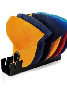 1 pièce Support pour casquette sans installation, organisateur de casquette en acrylique pour 7 casquettes de baseball. Porte-chapeaux pour l'affichage et l'organisation des casquettes de baseball dans la chambre, le placard, la commode, le bureau, les baby-showers, parfait pour les anniversaires, mariages, fêtes. Cadeau idéal pour les collègues, amis et famille, rentrée scolaire