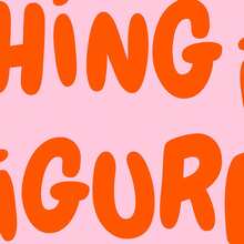 1PC/Set Everything Is Figureoutable Uplifting Quote Poster Print, Inspirational Wall Art, Pink Orange Office Print Motivational Wall Art Affirmation Poster, No Frame - Multicolor - View 5