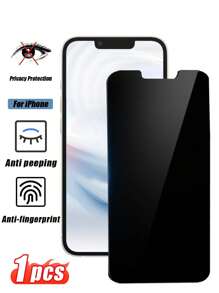 1pc Anti-Spy Tempered Glass Screen Protector, Privacy Protection, Compatible With Apple 11/12/13/14/15/16 Pro Max Gift For Birthday, Family, Friends Phone Screen Protector, Phone Accessories