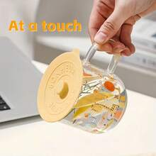 1 包硅胶杯盖 - 通用防尘杯盖，适用于马克杯、茶杯、玻璃杯 - 北欧风格灰色、黄色、黑色、白色等 - 适用于办公室和家庭使用 - 送给家人、同事、朋友的完美礼物 - 万圣节、圣诞节的理想选择 - 彩色 - 查看 6