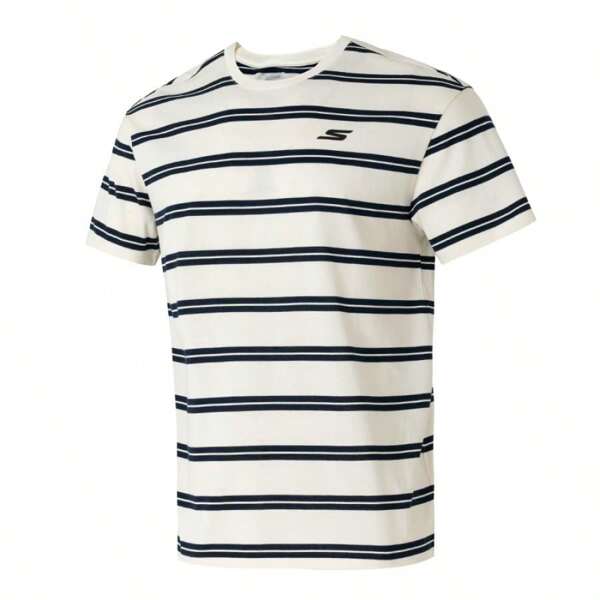 Skechers Ropa deportiva unisex, camiseta de manga corta para correr y hacer ejercicio, P225U121-0280