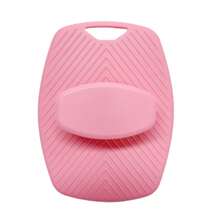 2pcs/1pc SoftTouch Gentleman's Exfoliator - Ergonomic Non-Slip Handle, Soft Silicone Body Scrubber For Gentle Skin Care, Easy Clean & Rinse, Ideal For Shower Or Bath