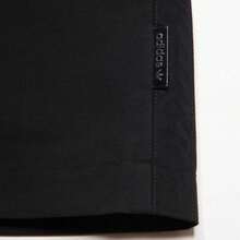 Adidas 三叶草图案简约舒适女式半身裙配腰带 HE6593 - 黑色 - 查看 5