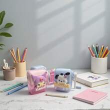 Sanrio Taille-crayon à manivelle Sanrio avec motifs Cinnamon Dog, My Melody, Kuromi, Big Ear Dog Pacha Dog, Hello chat et Pudding Dog. Taille-crayon, taille-crayon - thème de dessins animés, fournitures scolaires et cadeaux d'anniversaire, réservé aux élèves