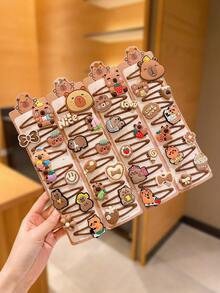 10/20 Pcs Kid Girls Colorful Cute Claw Clips Barrette Hair Accessories