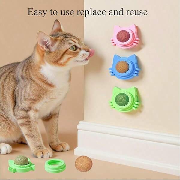 Un jouet pour chat fabriqué à partir de Mentha Canadensis, confectionné en séchant et en compressant naturellement les feuilles de Mentha Canadensis sans aucun additif supplémentaire, garantissant son utilisation pour les chats. Les feuilles de Mentha Canadensis sont riches en fibres alimentaires, favorisant la motilité gastro-intestinale et maintenant la santé intestinale féline. Convenant à tous les types de chats, cette boule tournante est un outil essentiel pour les propriétaires de chats lorsqu'elle est placée près de la maison du chat.