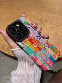 夏季手机壳 Iphone1pc 夏季滑板条纹仿皮软保护手机壳，适用于 /Galaxy S16/S16 Plus/S16 Pro/S16 Pro Max