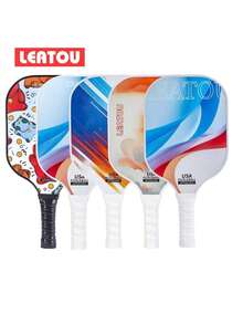 LEATOU New Fiberglass USAPA Approved UV Printed Pickleball Paddle, Outdoor Sports Paddles For Adults - Multicolor - View 2