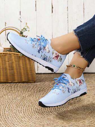 New Women's Casual Sports Slip-On Soft Soled Sneakers, Leisure Style